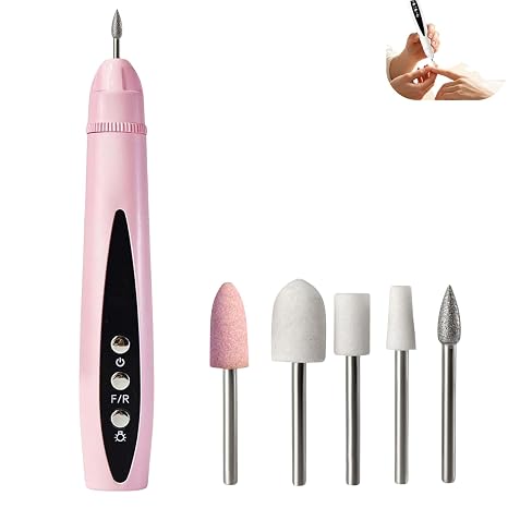 2-In-1 Professional Cordless Nail File With Gel Lamp