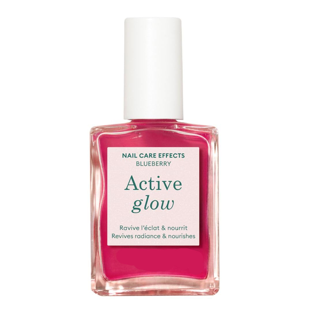 Plump Pink Glazed Nail Strengthener & Enhancer
