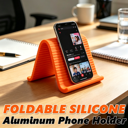 2026 New Flexible Silicone Aluminum Phone Holder