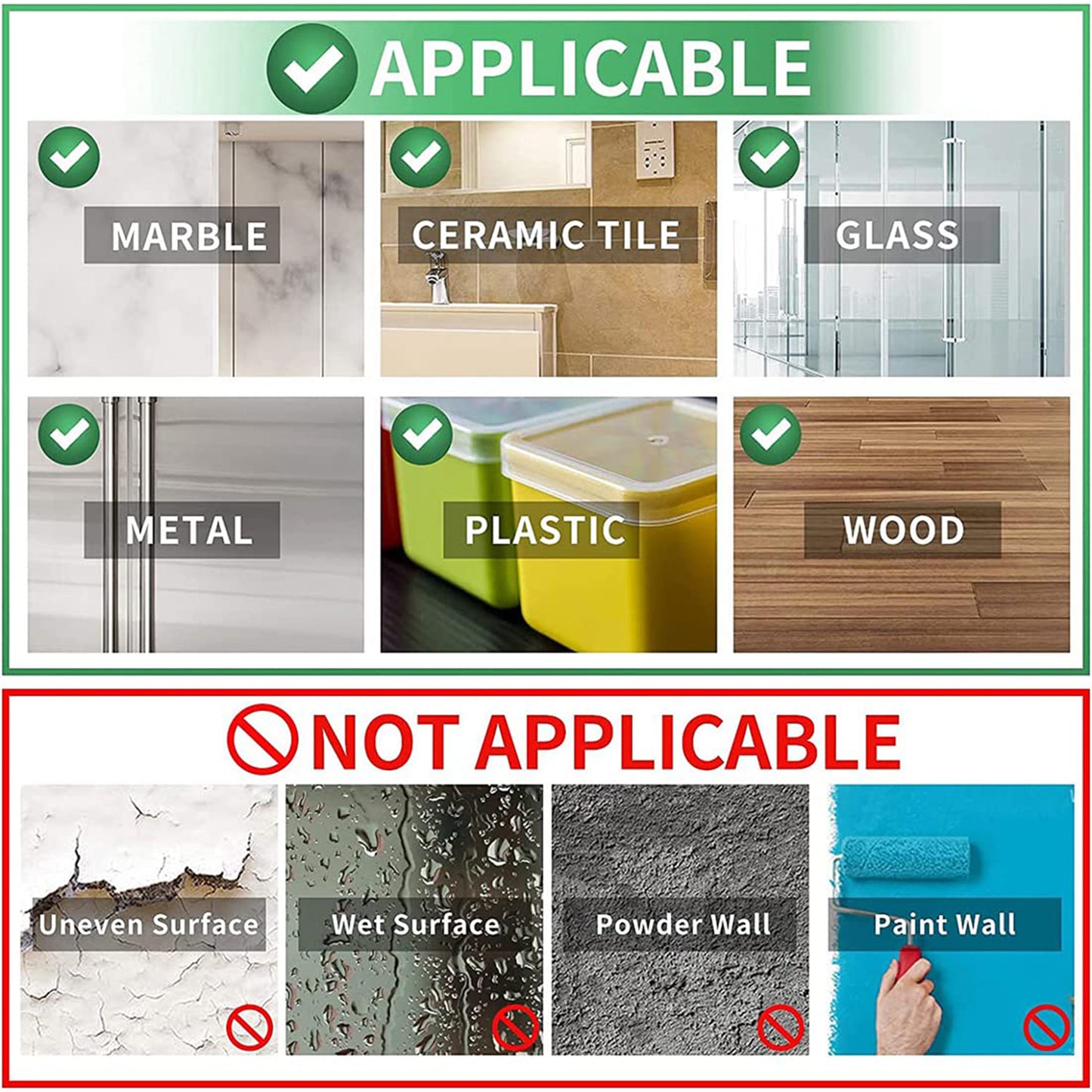 Multipurpose Double Sided Tape – Transparent Removable Tape for Walls, Posters, Crafts & Household Use