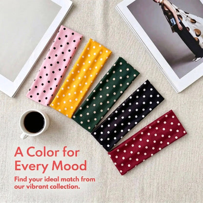 Women's Polka Dot Headbands