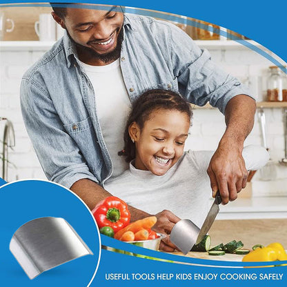 Stainless Steel Finger Guard For Chopping—Cut-Resistant