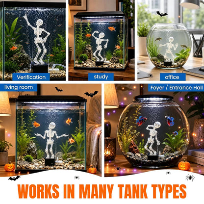 Fish Tank Decoration with Airflow Control Valve