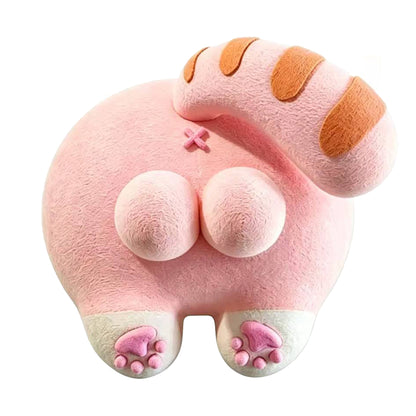 Funny Cat Butt Light Switch Cover, 3D Printed Double Rocker Plate Decor