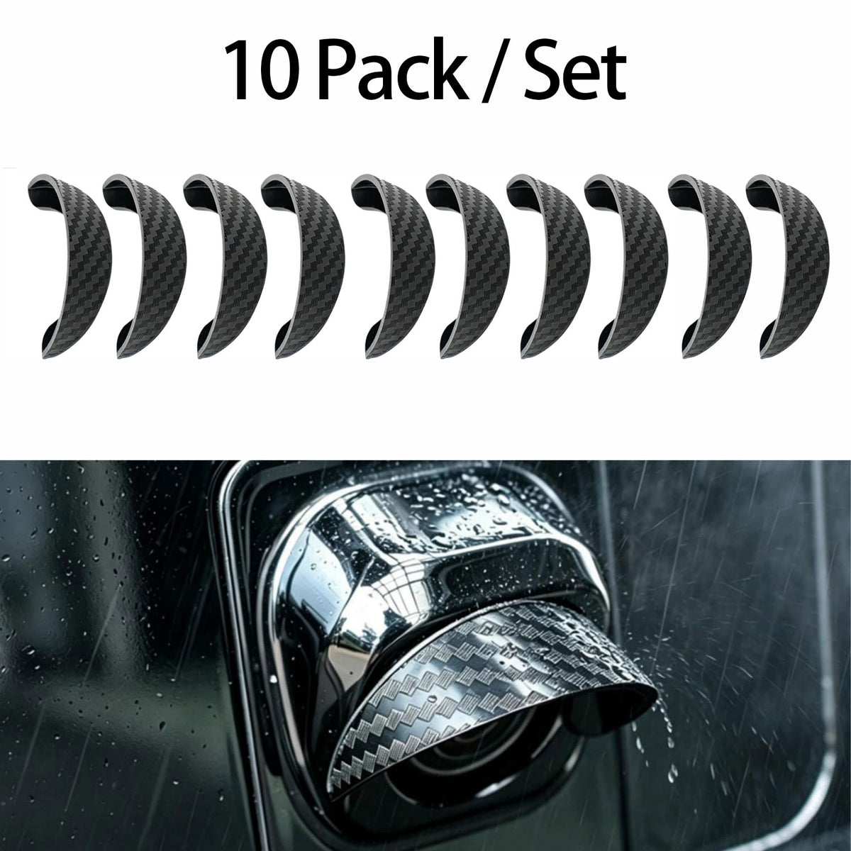 10PCS Backup Camera Rain Shield, Backup Camera For Car Anti-Rain Cover