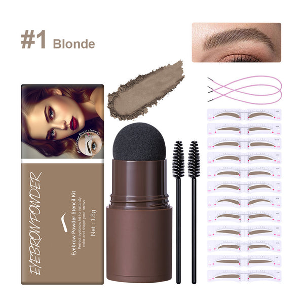 Eyebrow Stamp Stencil Kit