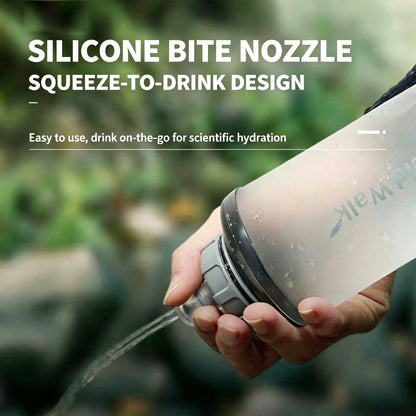 Reusable Squeeze Water Bottle for Jogging Running Hiking