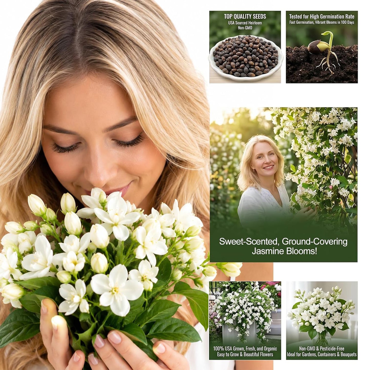 Jasmine Flower Fragrant Plant for Planting