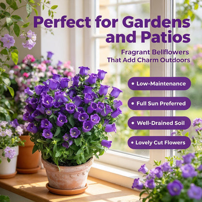 1000+ Campanula Bells Flower for Planting