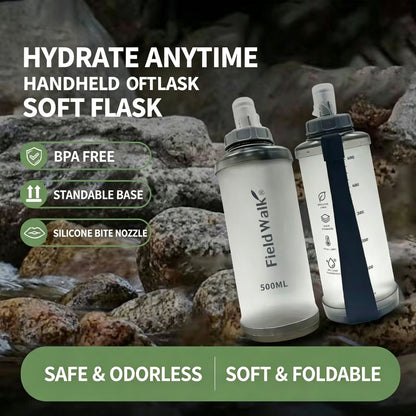 Reusable Squeeze Water Bottle for Jogging Running Hiking