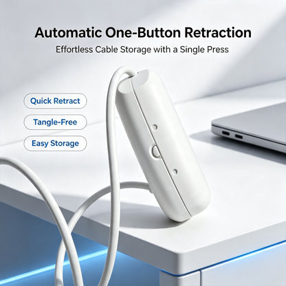Charger Cable Organizer Retractable for Home Travel