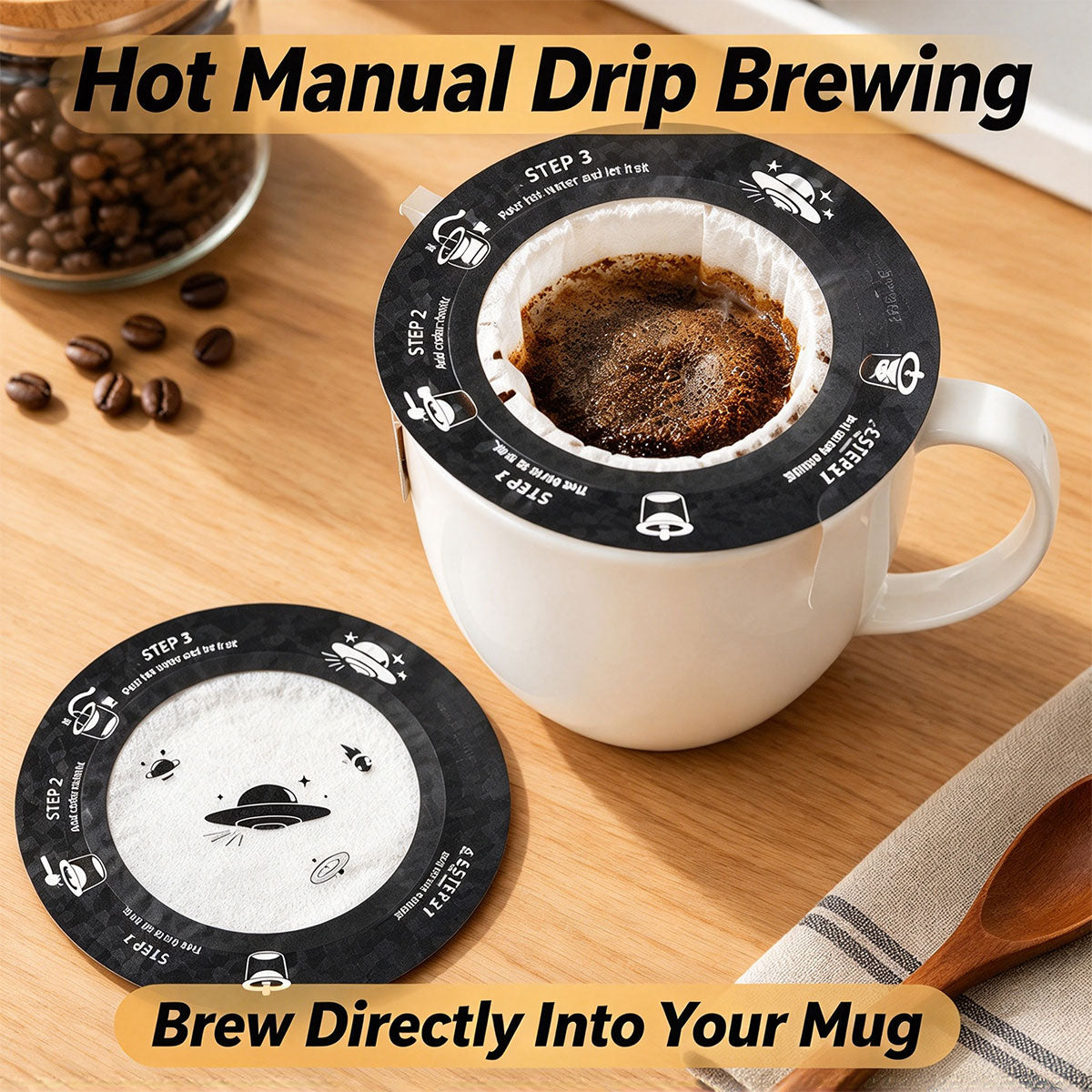 Coffee Filter Bags for Mugs