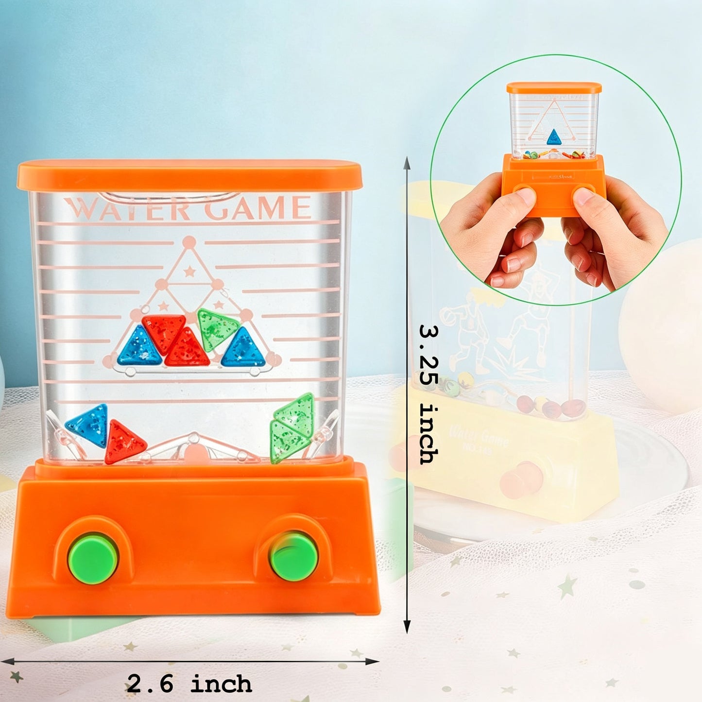 Creative Handheld Water-Ring Toss Game – A Stress-Relieving Toy Gift For Kids