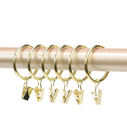 30 Pack Rings Curtain Clips