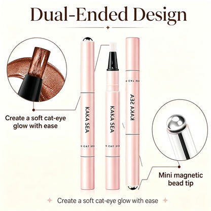 3-in-1 Cat Eye Care Gel Pen with Magnetic Bead