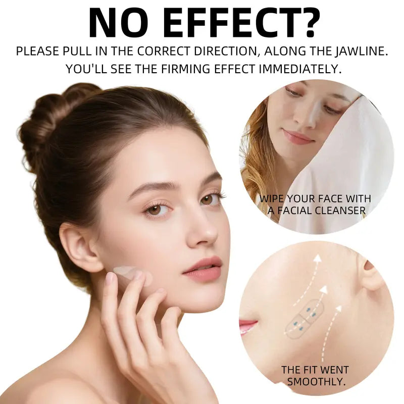 120 Pcs Invisible Face Lifting Tape Instant V-Line Stickers