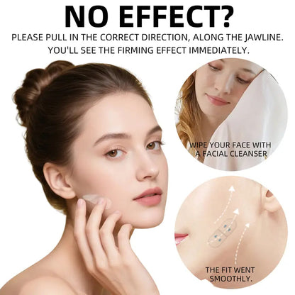 120 Pcs Invisible Face Lifting Tape Instant V-Line Stickers