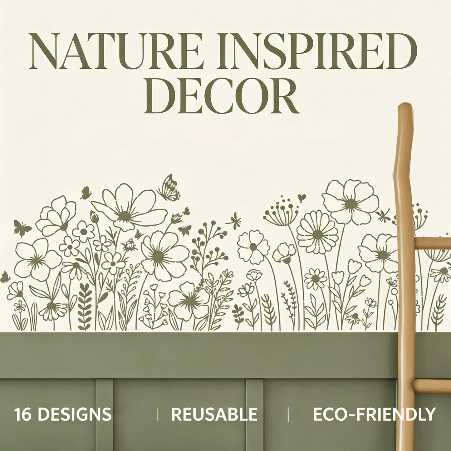 Wildflower Stencils for Painting