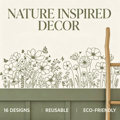 Wildflower Stencils for Painting