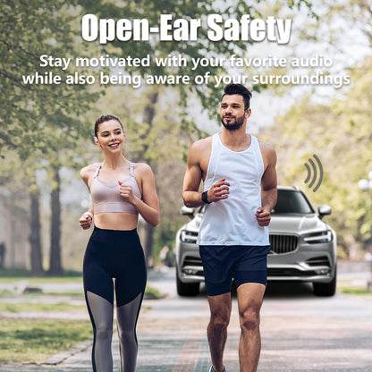 Wireless Ear-hook Bluetooth Headphones - Air Bone Conduction Sports Earbuds