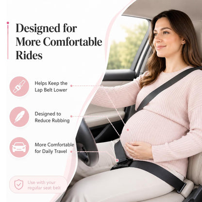 Pregnancy Seat Belt Cover for Women Driving, Travel