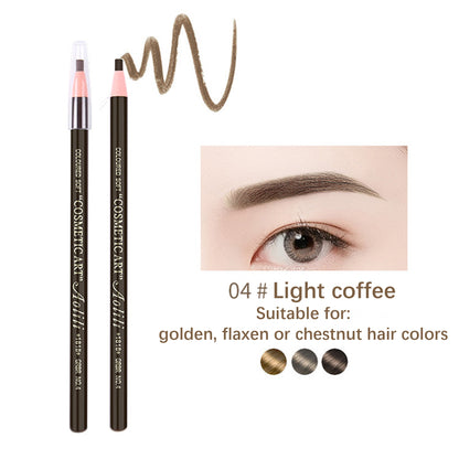 5Pcs Eyebrow Pencils for Women Peel-off Pencil Pull Cord Brow Lamination