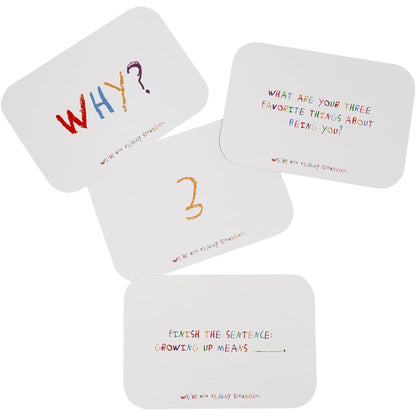 WE'RE NOT REALLY STRANGERS Kids Edition Card Game - 150 Conversation & Activity Cards for Kids, Adults, & Teens