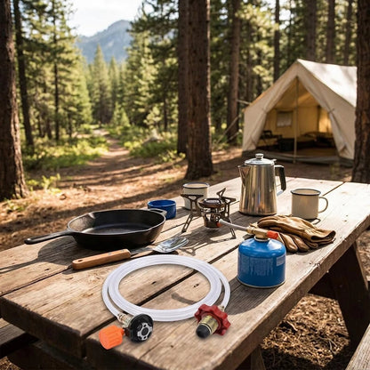 Widespread Canister Converter for Camping