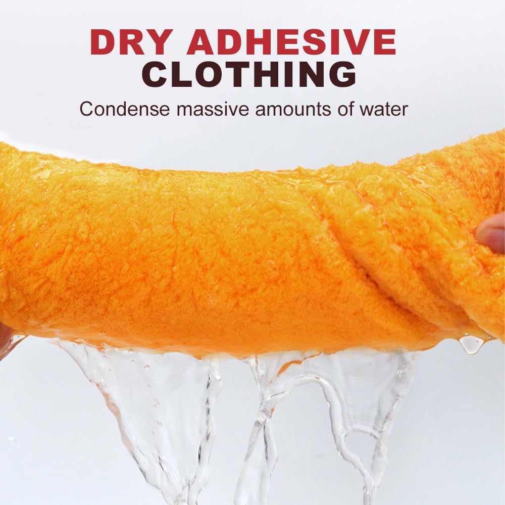 2 PCS Super Absorbent Hair Towel Wrap for Wet Hair