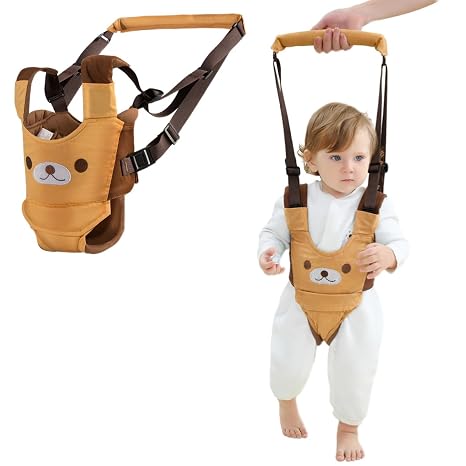 Adjustable Handheld Baby Walker Safety Stand and Walk Baby Walking Helper