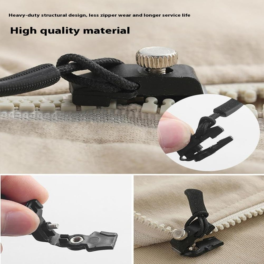 15Pcs Zipper Repair Tool | 3 Sizes, Replace Zippers Without Tools