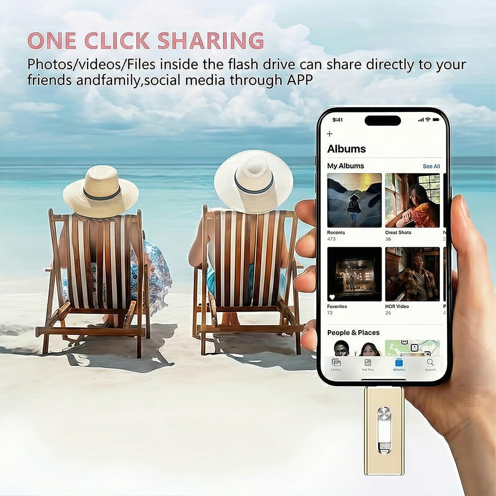3-in-1 High-Capacity USB Drive 512GB