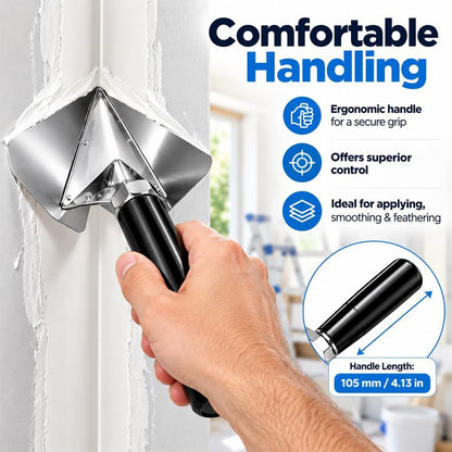 Stainless Steel Internal & External Corner Finishing Trowel