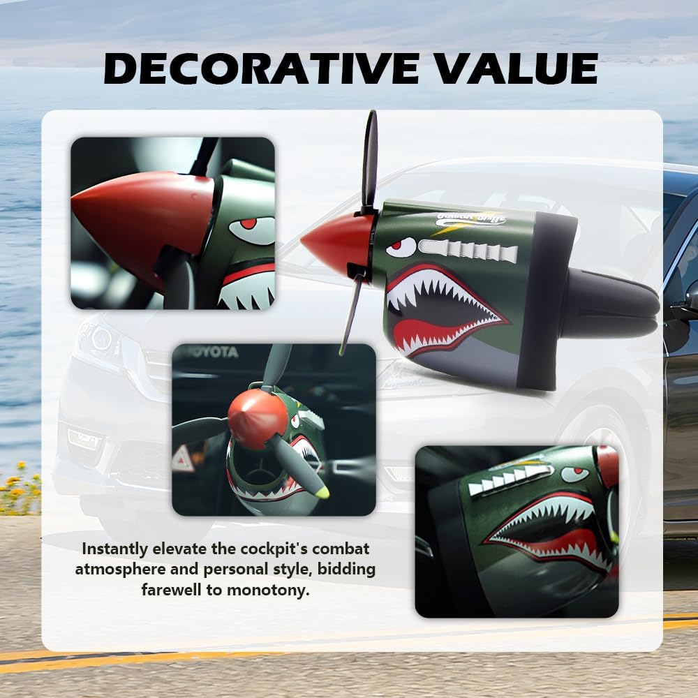 P-40 Warhawk Creative Propeller Car Fragrance Decor