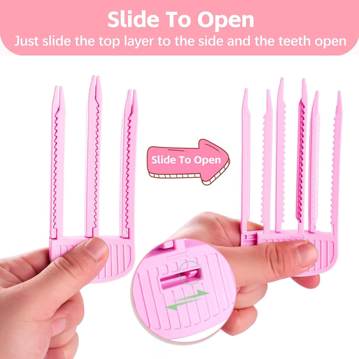 2PCS Volumizing Hair Clips for Women