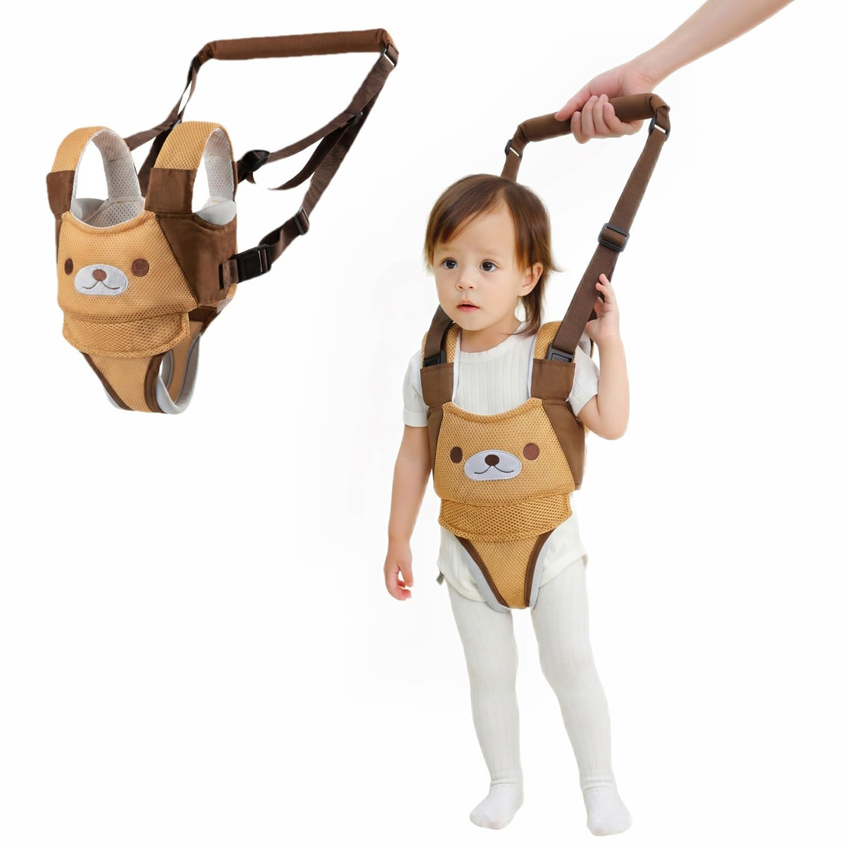 Adjustable Handheld Baby Walker Safety Stand and Walk Baby Walking Helper