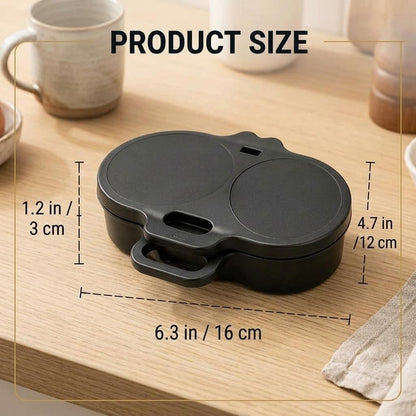 2026 Upgraded Dual-Cavity Microwave Egg Cooker -2 Pack
