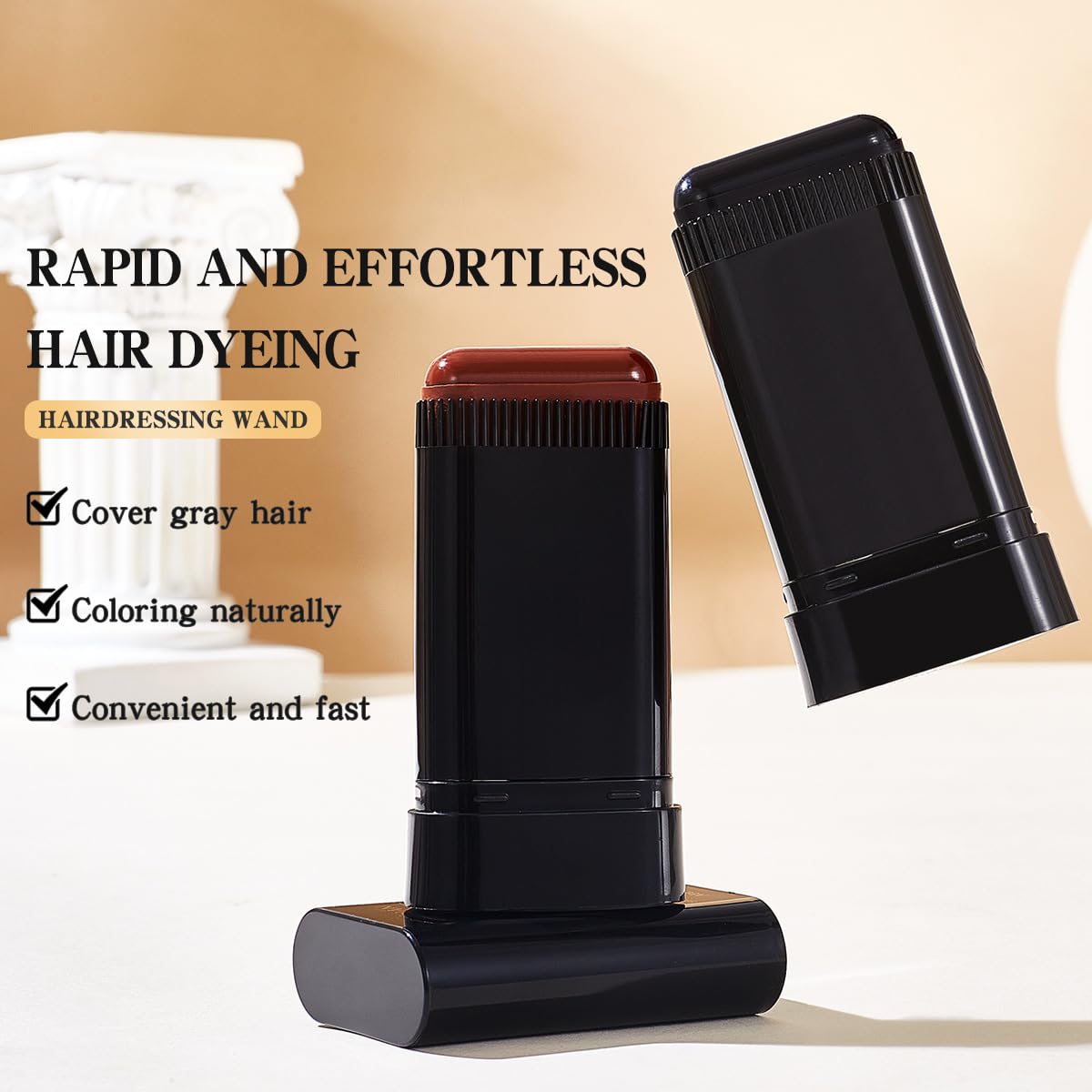 2-in-1 Hair Color Stick & Comb