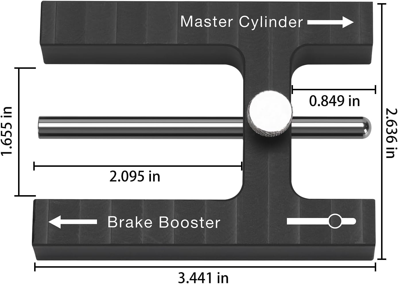 Brake Adjustment Tool With A Magnetic Ddesign