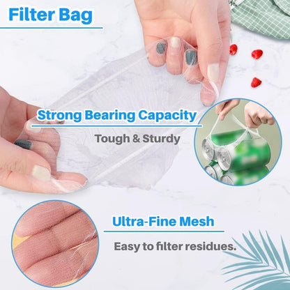 Kitchen Sink Triangular Drain Basket Set – Includes Mesh Filter Bags
