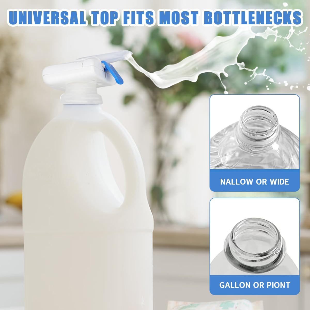 Automatic Drink Dispenser – No-Spill Milk & Beverage Pump for Gallon Jugs