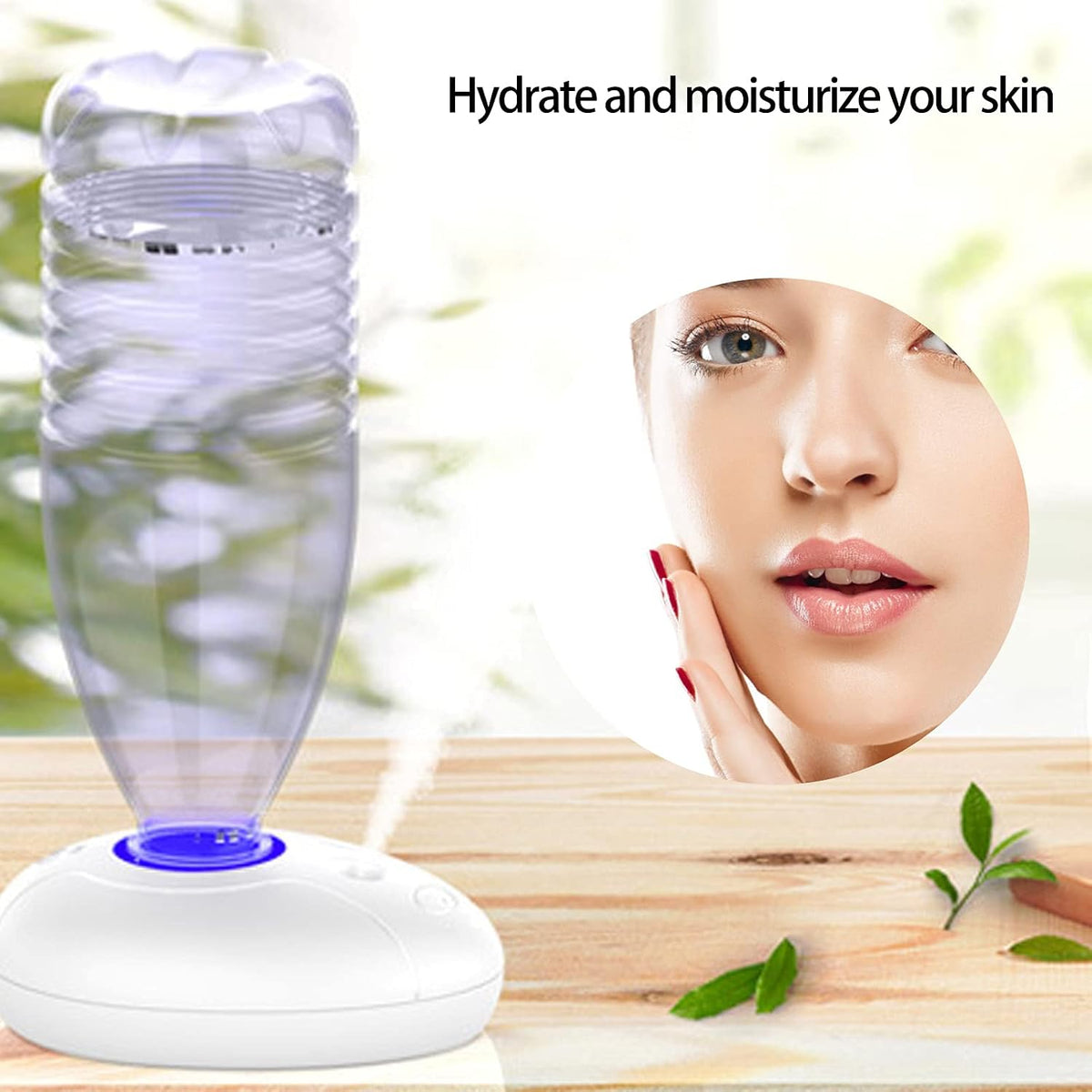 Water Bottle Humidifiers Unit Silent Ultrasonic