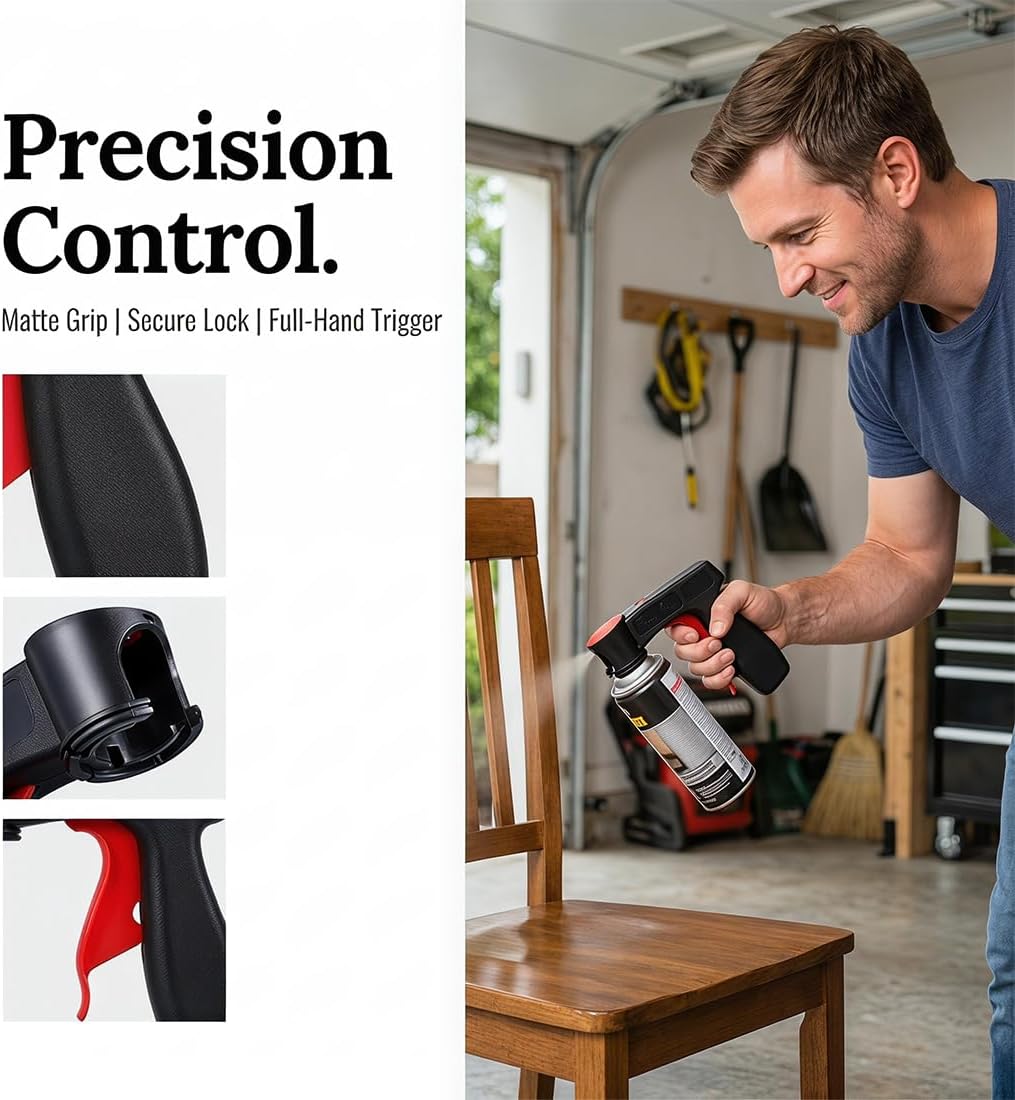 Portable Assisted Spray Painting Universal Handle Tool