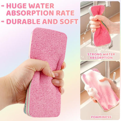 Peelable 12-Layer Rainbow Cleaning Pads