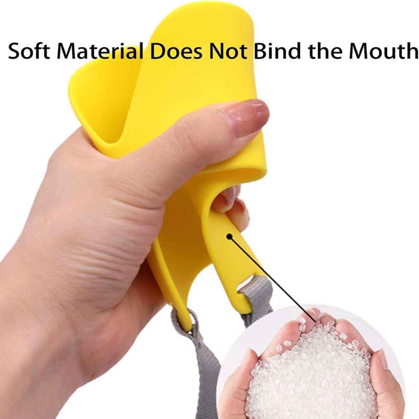 Dog Muzzles Silicone Duck-Bill Duck Mouth Shape