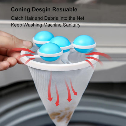 Reusable Hair Filter Mesh Bag for Washing Machine