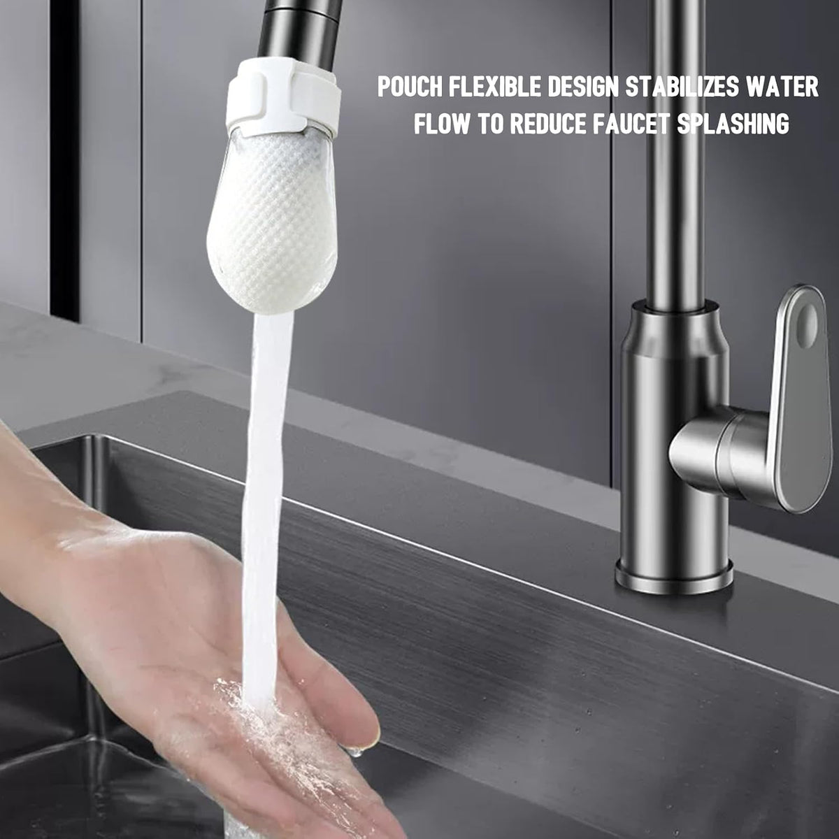 100-Pcs Faucet Filter Bags - Suitable For Kitchen Sinks