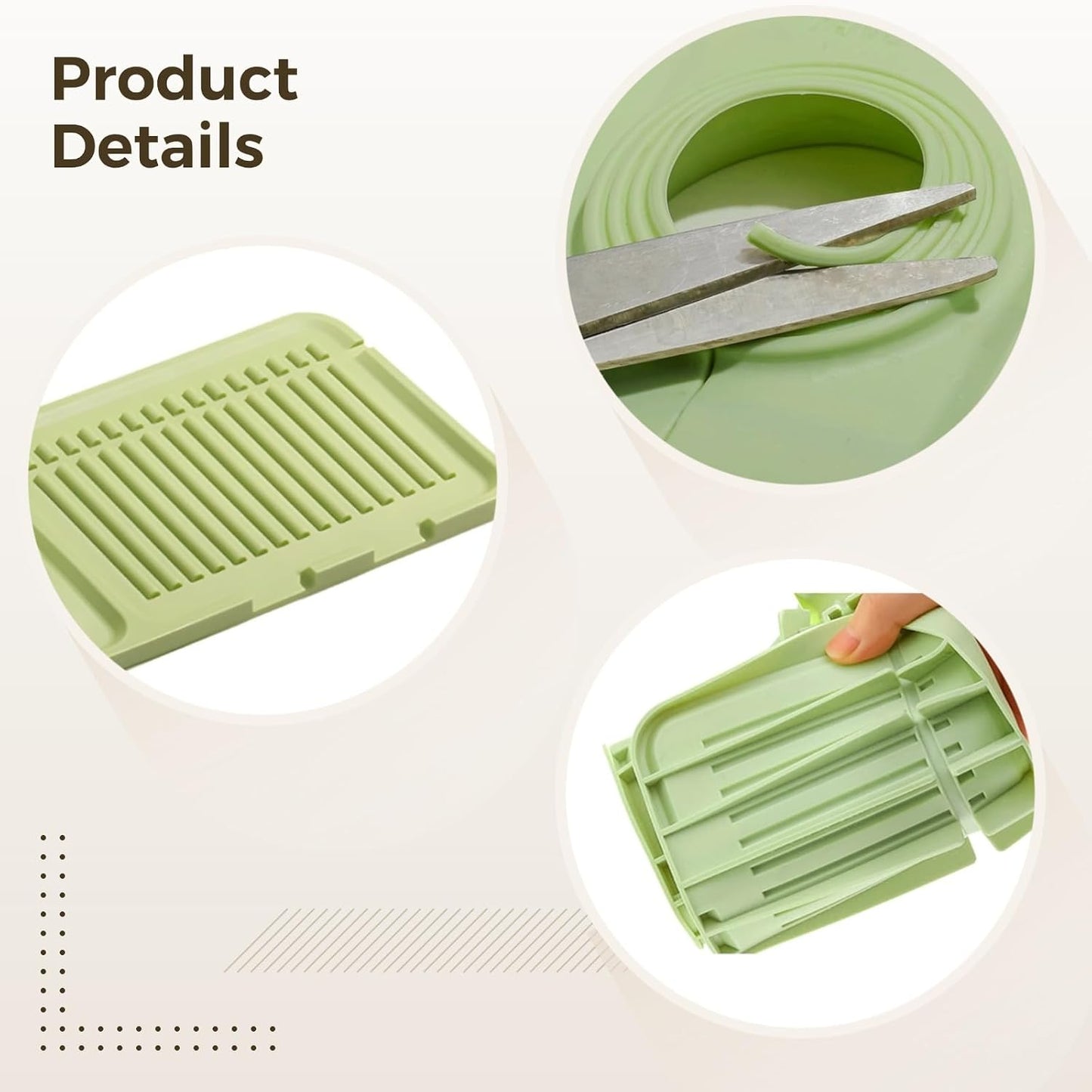 Adjustable Silicone Sink Splash Guard with Fast Drying Properties , Perfect for Bathroom, Laundry & Bar, Durable Kitchen Sink