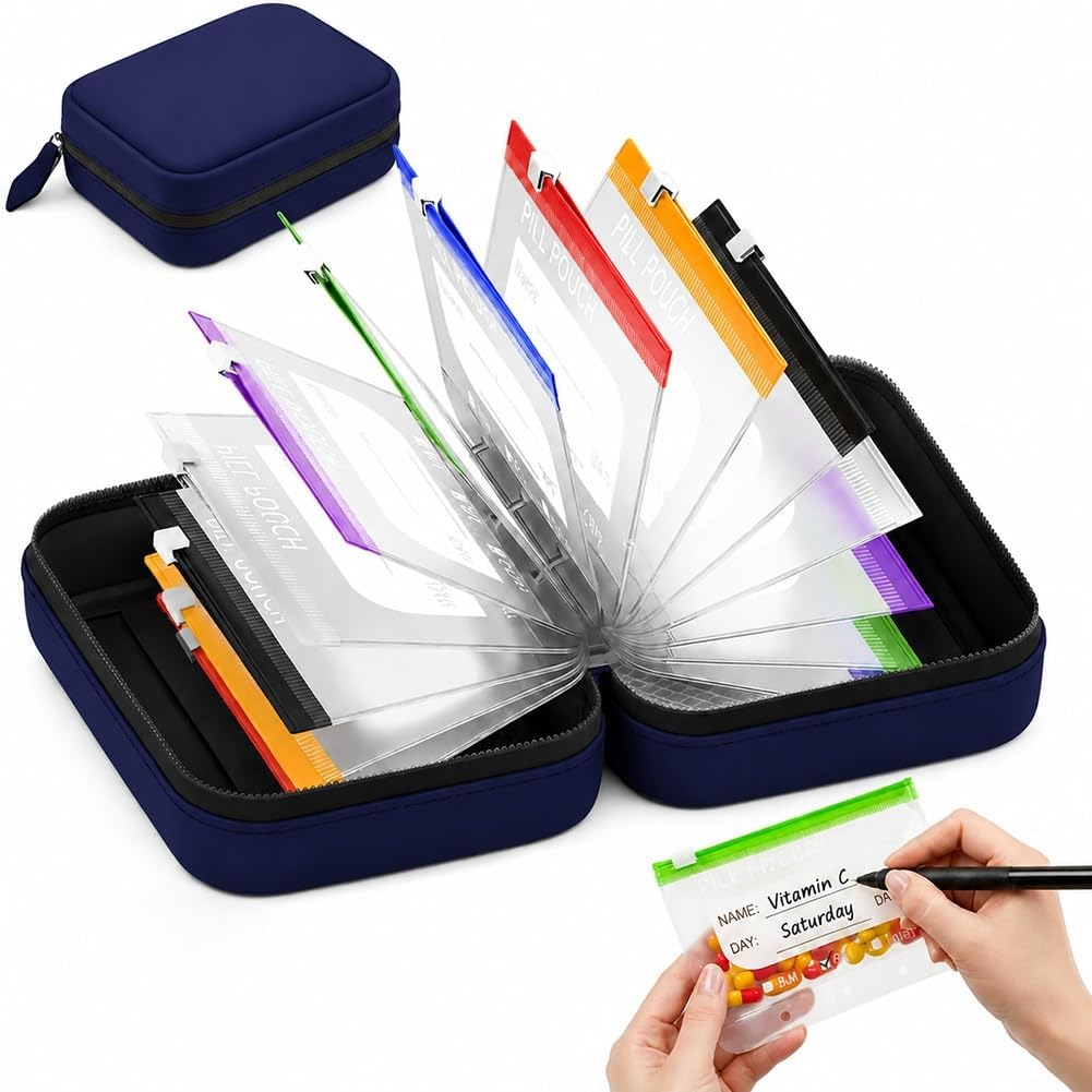 Waterproof Pill Organizer Set