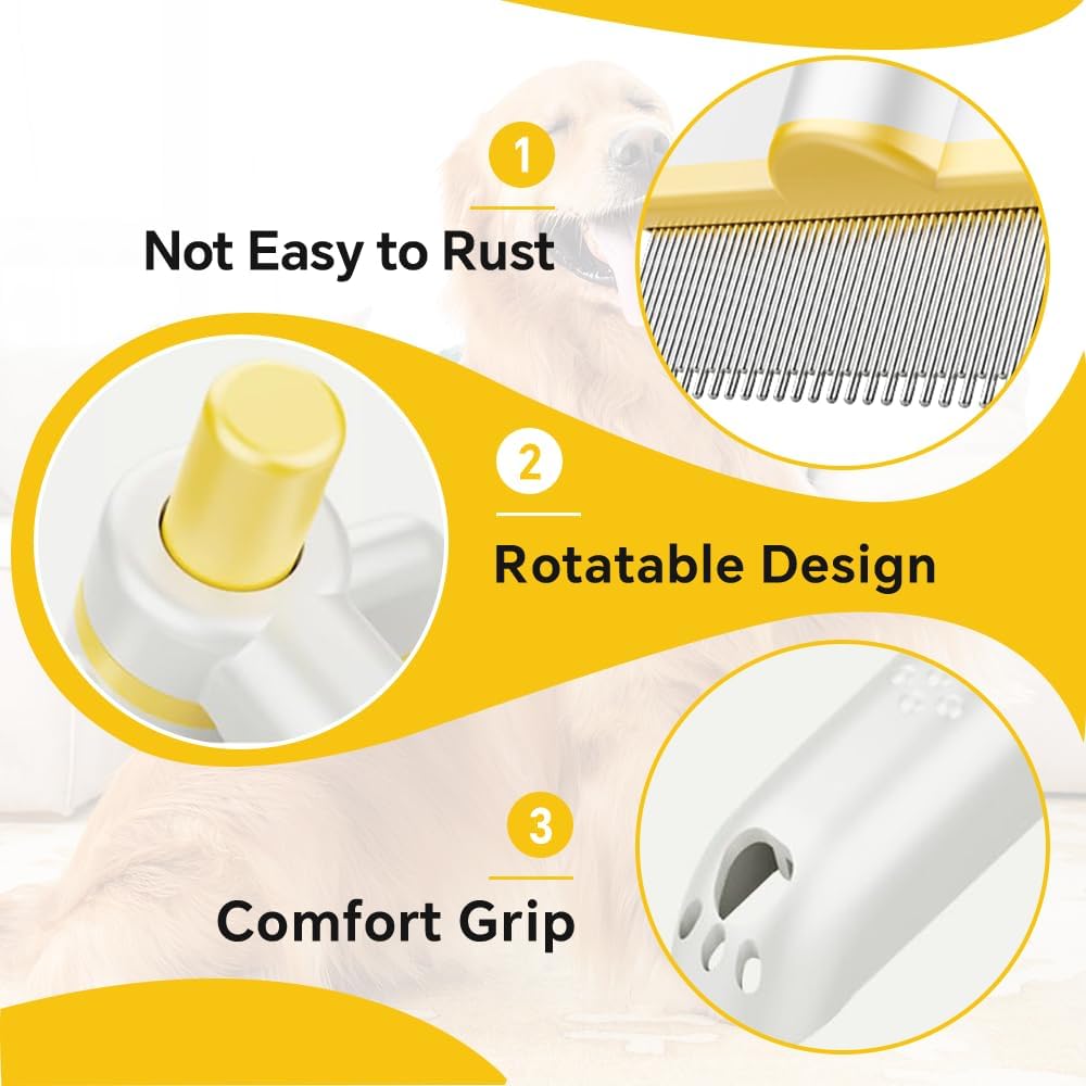 Pet Hair Removal Comb Flea Comb